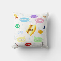 Dia de os pais Melhor Pai Palavras Nuvens Rei Coro