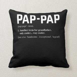 Almofada Dia de os pais Pap Definition