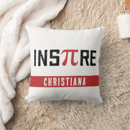 Almofada Dia de Pi InsPire Personalizado | Presentes de Mat