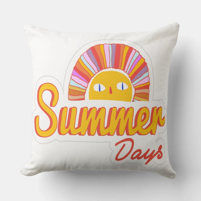 Almofada Dia de verão  (Frente)