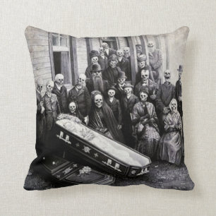 Almofada Dia do travesseiro inoperante - funeral da famíli