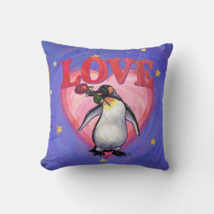 Almofada Dia dos Namorados do Pinguim