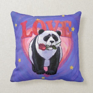 Almofada Dia dos namorados do urso de panda