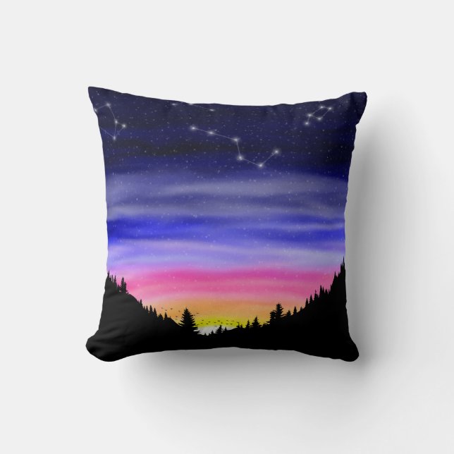 Almofada Diamond Night Travesseiro decorativo (Frente)