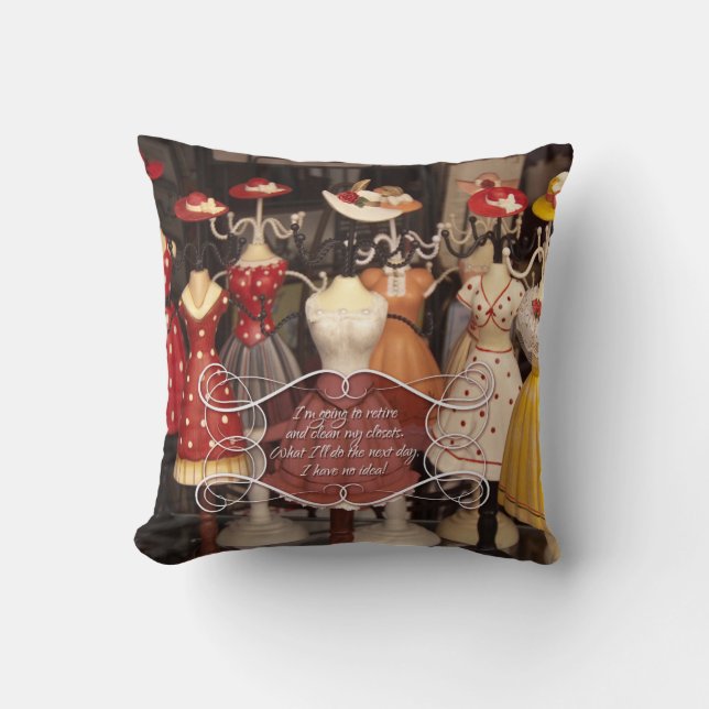 Almofada Dias 1 da aposentadoria (Frente)