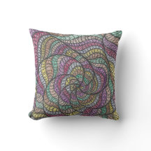 Diba | Arte Abstrata Colorida em Espiral Desenhada