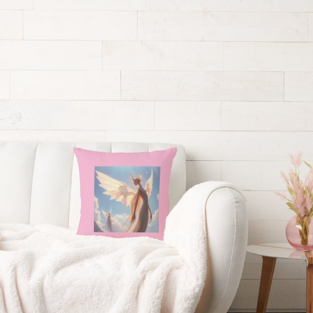 Almofada „Die kleine Zahnfee – Hüterin der Milchzähne“ (Sofá)