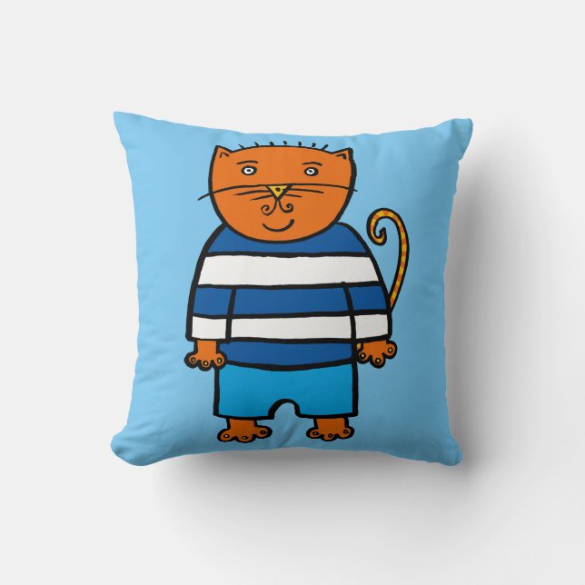 Almofada Dillon, o Gato (Frente)