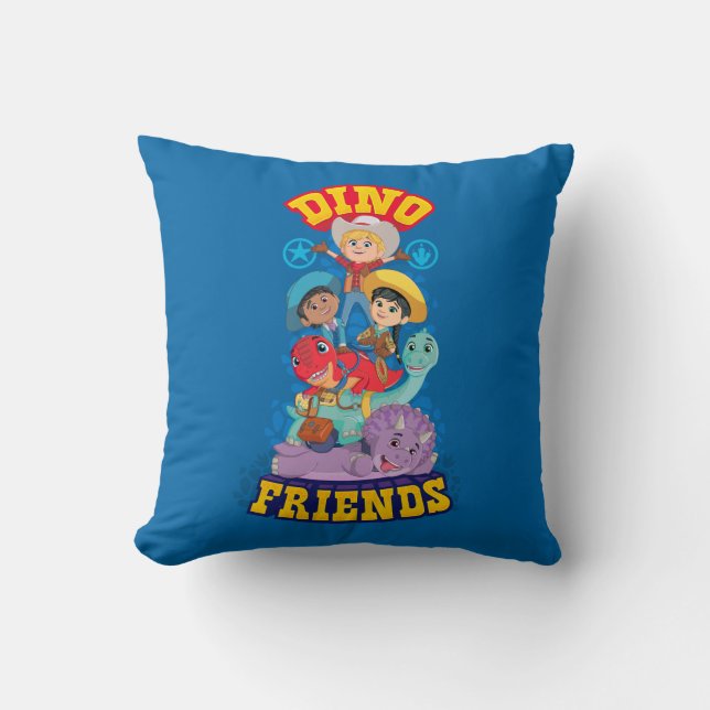 Almofada Dino Friends | Dino Ranch (Frente)