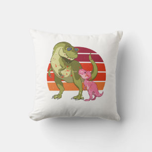 Almofada Dino Papasaurus Pai Padre Funny T-Shi