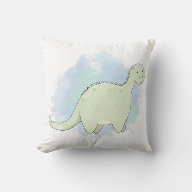 Almofada Dinossauro Cushion - Dipladocus (berçário, criança (Frente)