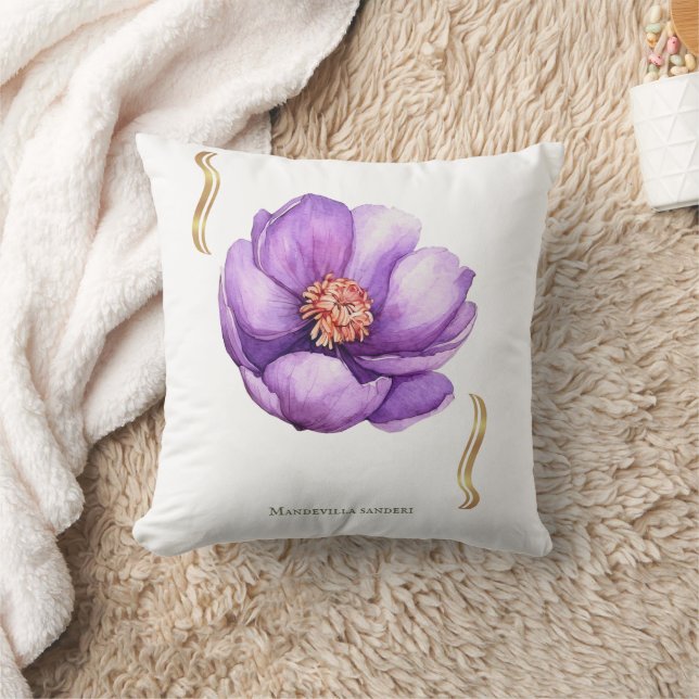 Almofada Dipladenia Floral Design – Tropical (Cobertor)