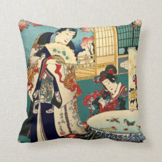 Almofada Diptych 1862 do desempenho da flor