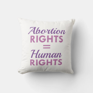 Almofada Direitos do Aborto Igualdade de Direitos Humanos