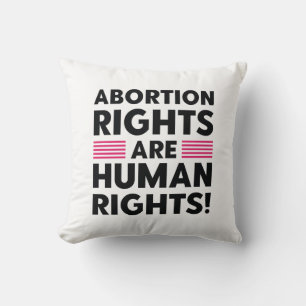 Almofada Direitos do Aborto São Direitos Humanos