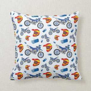 Almofada Dirt Bike Throw Pillow