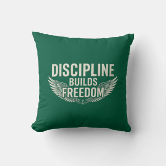 ALMOFADA DISCIPLINA CONSTRÓI LIBERDADE