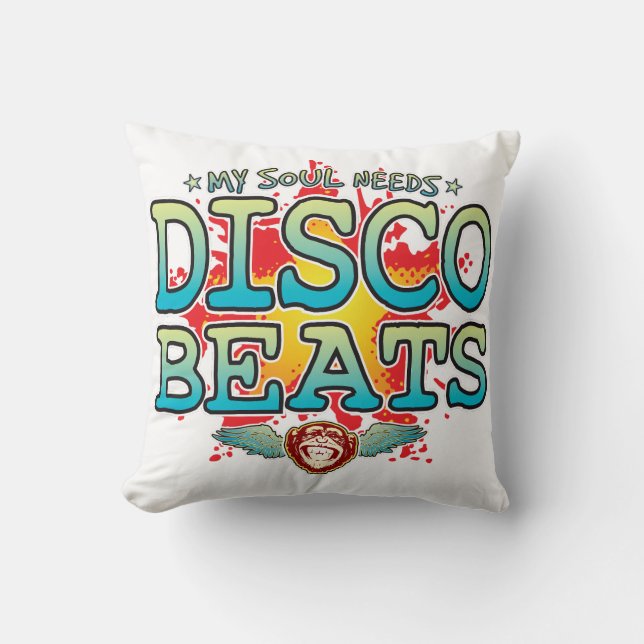 Almofada Disco bate Alma Cushion (Frente)