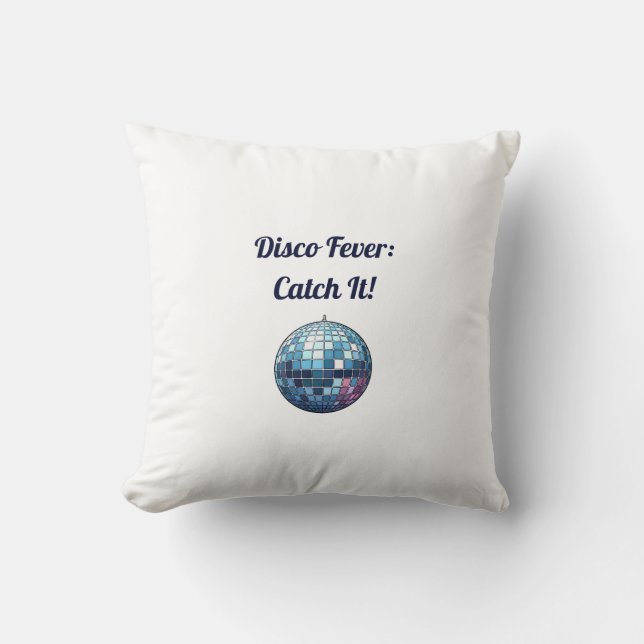 Almofada Disco Fever Catch It! Disco Ball with Reflective B (Frente)