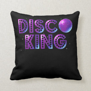 Almofada Disco King Dancing 70s 80s 90s Music Love