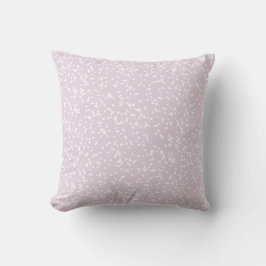 Almofada Ditsy Dots Pattern - White on Dusty Pink