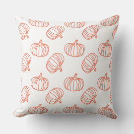 Almofada Diversão do Halloween Pumpkins Patterno
