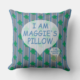 Almofada Diversão e Rico Personalizáveis 4 Folheto Folha