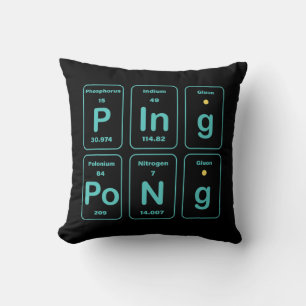 Almofada Diversão periódica do Ping Pong de Mesa