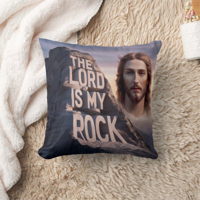 Almofada Divine Savior: O Senhor é a minha pedra (Cobertor)