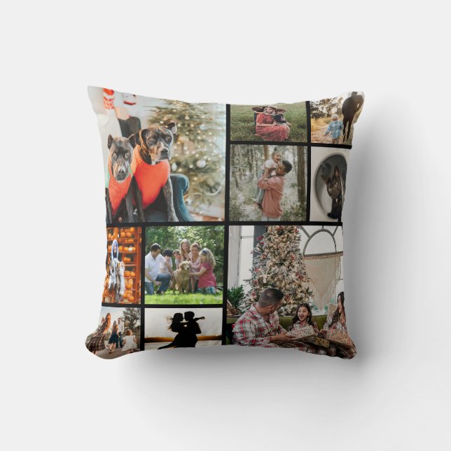 Almofada DIY YOUR | FAMILY Two Sided Family 10 Pictures (Frente)