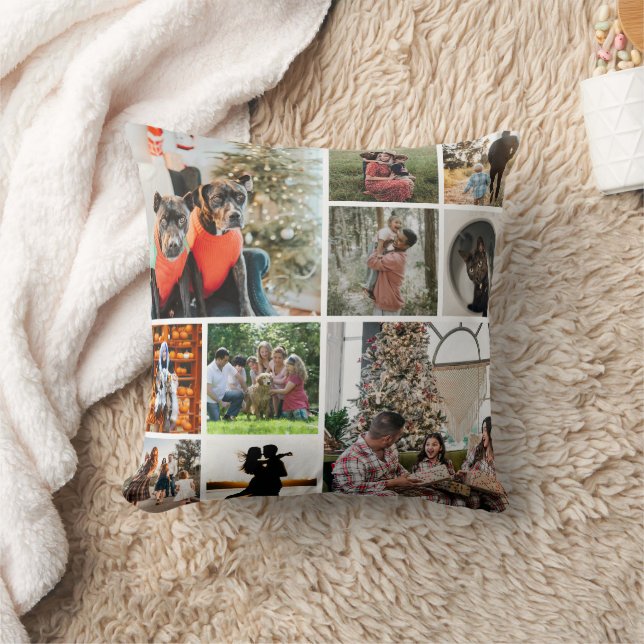 Almofada DIY YOUR | FAMILY Two Sided Family 10 Pictures (Cobertor)