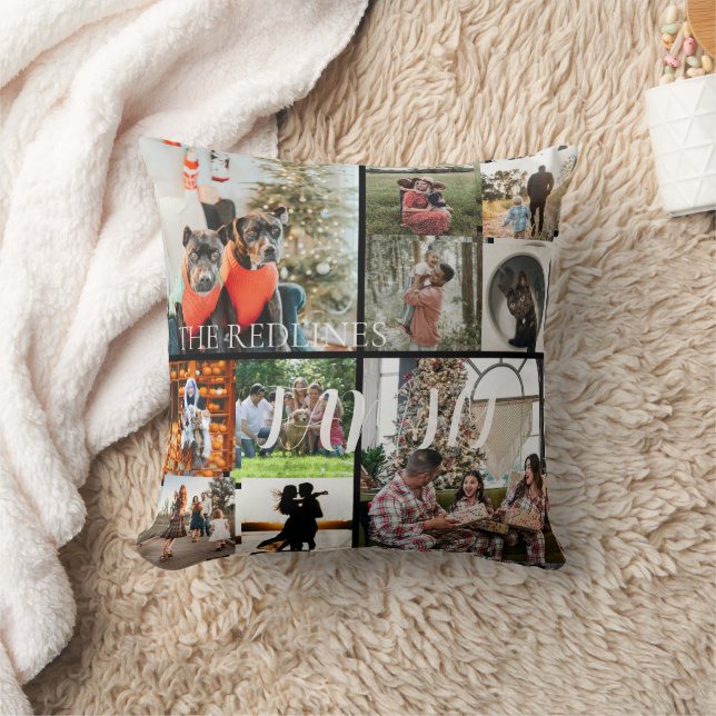 Almofada DIY YOUR | FAMILY Two Sided Family 10 Pictures Thr (Cobertor)