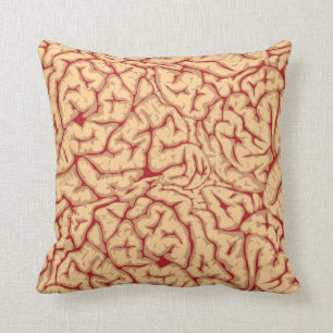 Almofada Do cérebro dos cérebros Dia das Bruxas engraçado