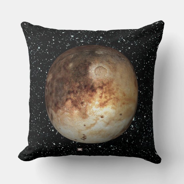Almofada ~ do fundo da estrela de PLUTO do PLANETA (sistema (Frente)