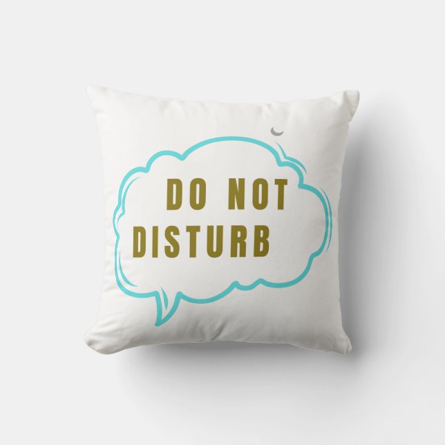 Almofada Do Not Disturb Cozy Sleep Blanket – Moon Cloud Rel (Frente)