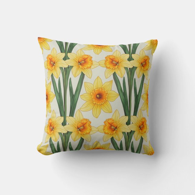 Almofada do Travesseiro Daffodil (Frente)