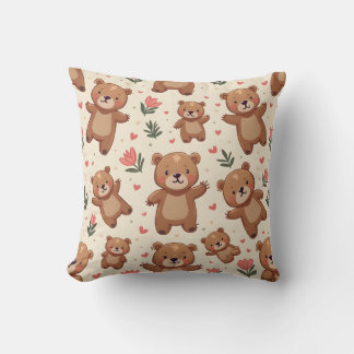 Almofada do travesseiro do urso