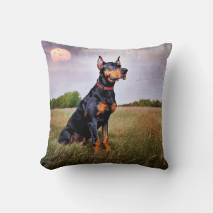 Almofada Doberman Pinscher