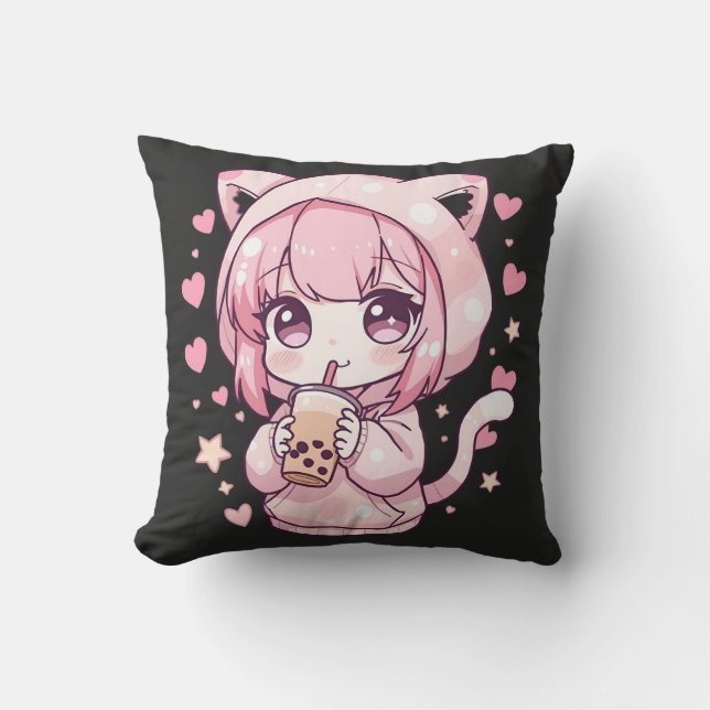 Almofada Doce Humor Chibi (Frente)