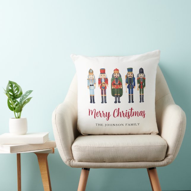 Almofada Doce Quebra-Nozes Feliz Natal  (Cadeira)