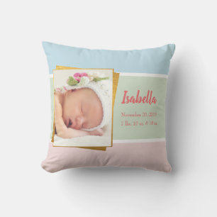 Almofada Docente Pastel Baby Girl Foto Record