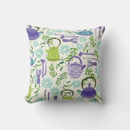 Almofada Doces e Folhas Japonesas