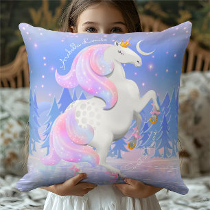 Almofada Doces Sonhos Congelados Lago Unicorn Princess Baby