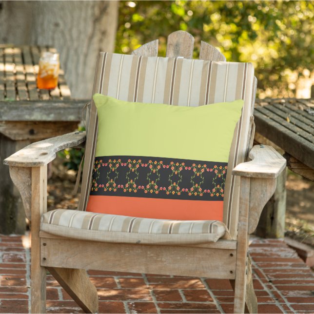 Almofada Doença Acentuada Floral (Cadeira)