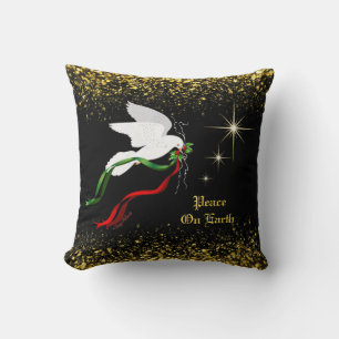 Almofada Doença de Natal Branca