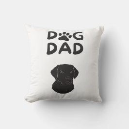 Almofada  Dog Dad T-shirt | Funny Pet Lovers Tee 