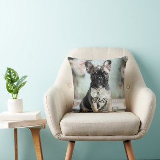 Almofada Dog Mom Besties French Bulldog Decorative &