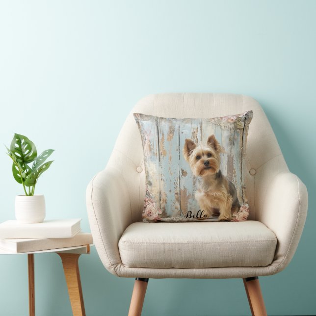 Almofada Dog Mom Besties Yorkshire Terrier Decorative (Cadeira)