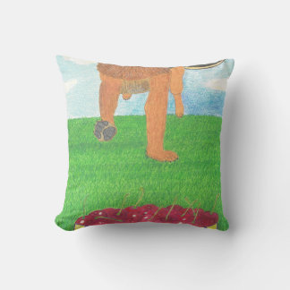Almofada Dog paws and cherry pillow