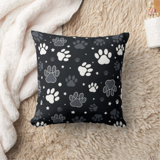 Almofada Dog Paws Pattern – Funny Gift for Pet Lovers